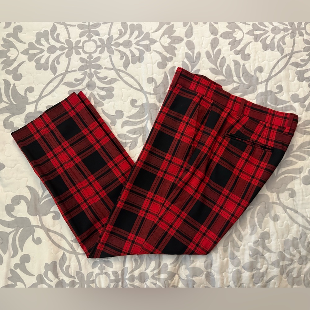 Gap plaid crop pant